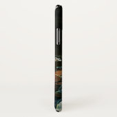 PINK RED ANEMONES WHITE FLOWERS, BUTTERFLY MONOGRA Case-Mate iPhone CASE (Achterkant / rechts)