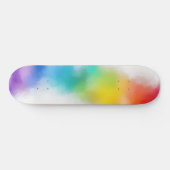Pink Red Blue Green Yellow Custom Blank Template Persoonlijk Skateboard (Horizontaal)