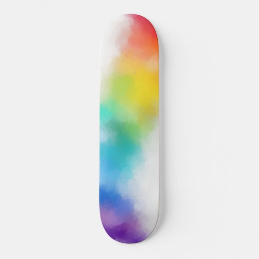 Pink Red Blue Green Yellow Custom Blank Template Persoonlijk Skateboard (Voorkant)