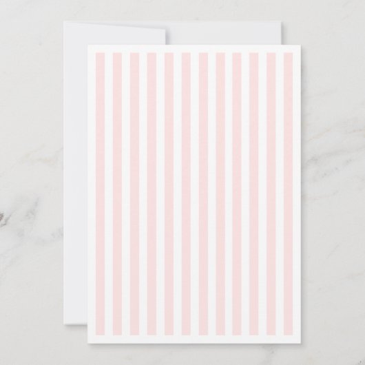 Pink Red Bow Galentine's Valentine's Day Card Feestdagenkaart (Achterkant)