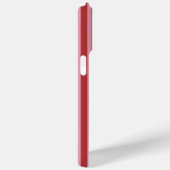 Pink & Red | Chic Stripes Monogram Case-Mate iPhone Case (Achterkant / Rechts)