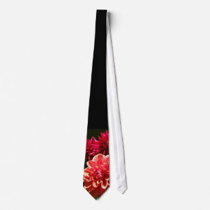 "Pink Red Dahlia" Wedding Sash/Stropdas Stropdas