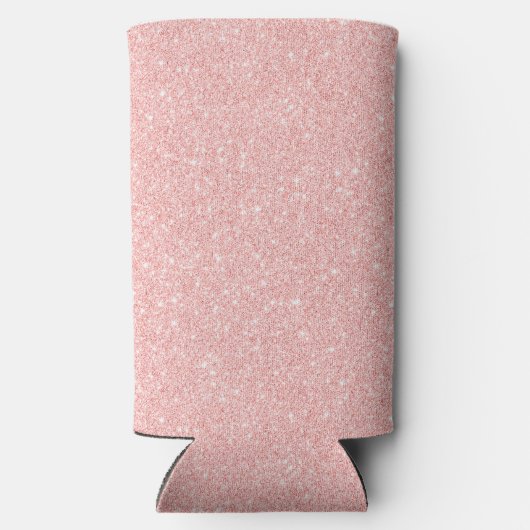 Pink + Red Las Vegas Showgirl Bridesmaid Seltzer Blikjeskoeler (Achterkant)