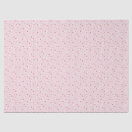 Pink & Red Mini Stars and Hearts Pattern Tissuepapier