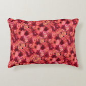 PINK RED ROSE FIELD ACCENT KUSSEN (Voorkant)