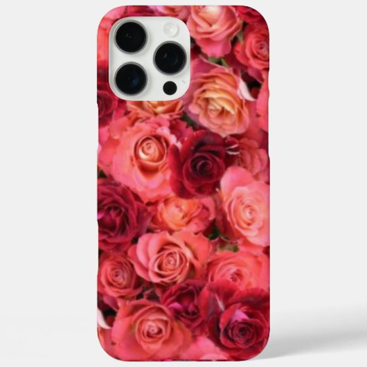 PINK RED ROSE FIELD Case-Mate iPhone CASE (Achterkant)