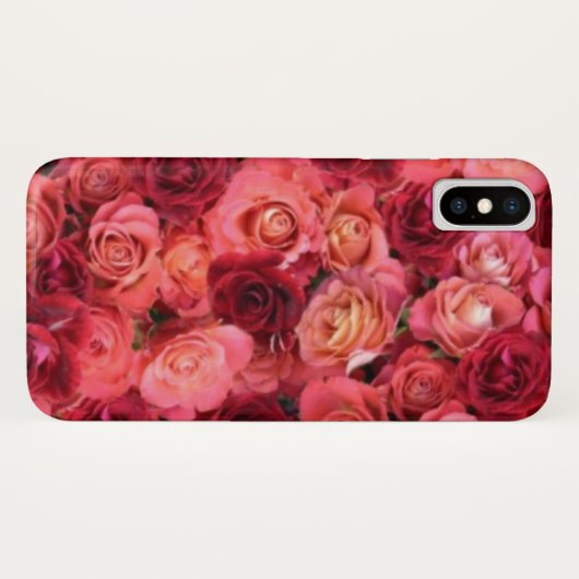 PINK RED ROSE FIELD Case-Mate iPhone CASE (Achterkant (horizontaal))