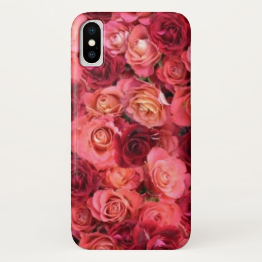 PINK RED ROSE FIELD Case-Mate iPhone CASE (Achterkant)