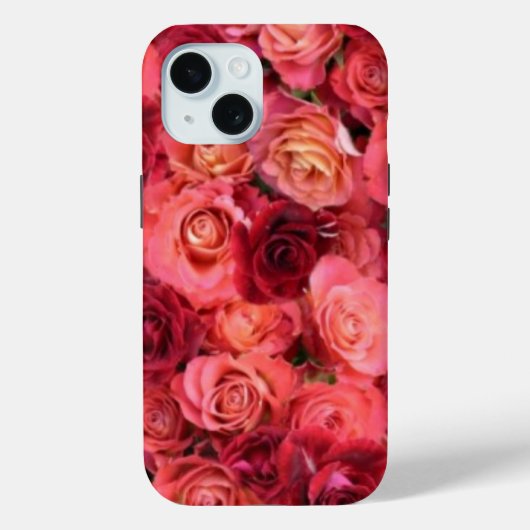 PINK RED ROSE FIELD Case-Mate iPhone CASE (Achterkant)