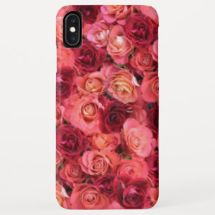 PINK RED ROSE FIELD Floral Case-Mate iPhone Case