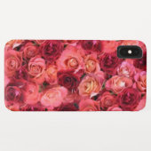 PINK RED ROSE FIELD Floral Case-Mate iPhone Case (Achterkant (horizontaal))