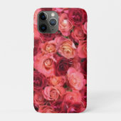PINK RED ROSE FIELD Floral Case-Mate iPhone Case (Achterkant)