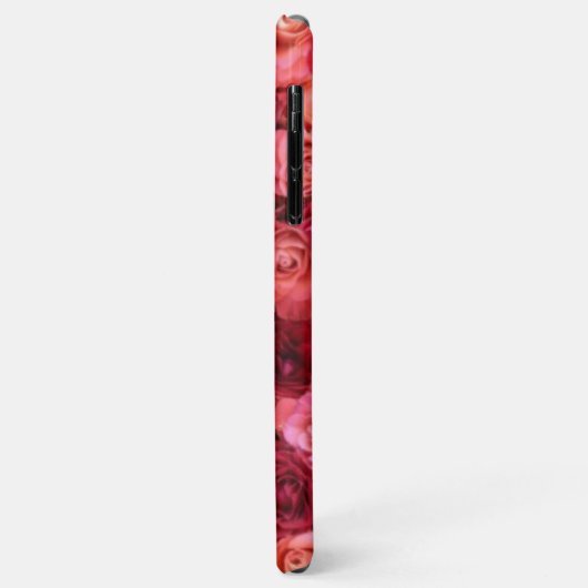 PINK RED ROSE FIELD, Floral Case-Mate iPhone Case (Achterkant/links)