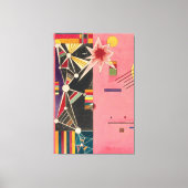 Pink Red Wassily Kandinsky Canvas Afdruk (Voorkant)