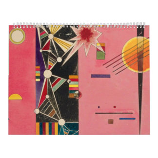 Pink Red Wassily Kandinsky Kalender
