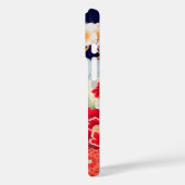 PINK RED WHITE FLOWERS Peony, Rozen Japanse Floral Case-Mate iPhone Case (Achterkant / Links)