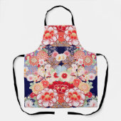 PINK RED WHITE FLOWERS Peony, Rozen Japanse Floral Schort (Voorkant)