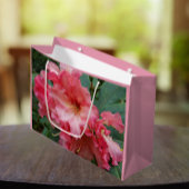 Pink Rhododendron Bloom Floral Groot Cadeauzakje