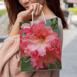Pink Rhododendron Bloom Floral Medium Cadeauzakje