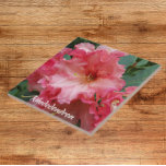 Pink Rhododendron Bloom Floral Tegeltje<br><div class="desc">Keramische tegel die het foto-afbeelding van een prachtige,  roze Rhododendron bloom kenmerkt. Een mooi,  bloemetjesontwerp! Selecteer de grootte van uw tegel. Maakt een  keukentochtje!</div>
