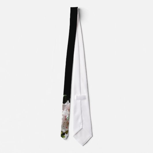 Pink Rhododendron Foto Stropdas (Achterkant)