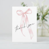 Pink Ribbon Bedankt (Staand voorkant)