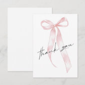 Pink Ribbon Bedankt (Voorkant / Achterkant)