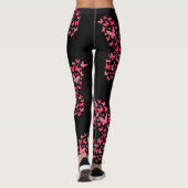 Pink Ribbon borstkanker Bewustzijn Leggings (Achterkant)