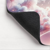 Pink Ribbon Borstkanker Road Muismat (Hoek)