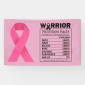 Pink Ribbon Breast Awareness Brave and strong Spandoek (Horizontaal)