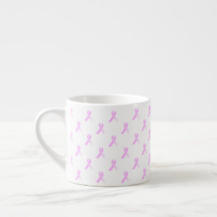 Pink Ribbon Breast Cancer Bewustheid Espresso Mok