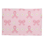 Pink Ribbon Breast Cancer Bewustheid Kussensloop (Achterkant)