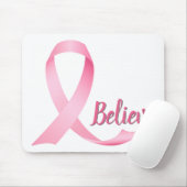 Pink Ribbon Breast Cancer Bewustheid Muismat (Met muis)