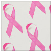 Pink Ribbon Breast Cancer Bewustheid Stof (Close Up)