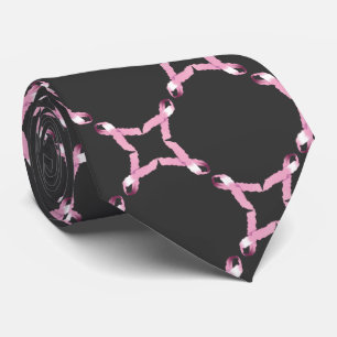 Pink Ribbon Breast Cancer Bewustheid Stropdas