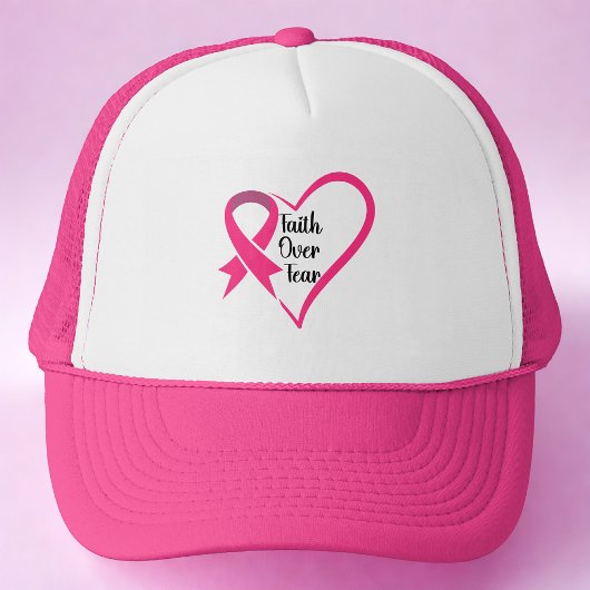 Pink Ribbon Breast Cancer Bewustheid Trucker Pet