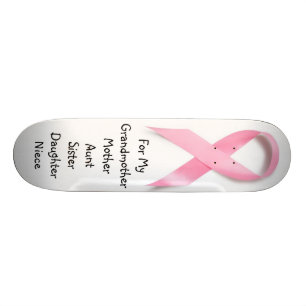 PINK RIBBON BREAST CANCER BEWUSTMAKING : PERSOONLIJK SKATEBOARD