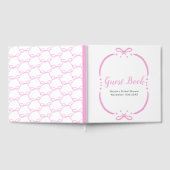 Pink Ribbon Bridal Shower Gastenboek (Volledig)