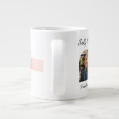 Pink Ribbon Coquette Aesthetic Valentine Grote Koffiekop (Achterkant)