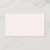 Pink Ribbon Display Shower Enclosure Card Informatiekaartje (Achterkant)