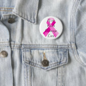 Pink Ribbon Faith Button (In situ)