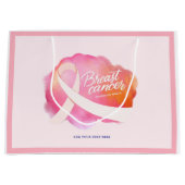 Pink Ribbon Formal Cancer Awareness Fundraiser Groot Cadeauzakje (Voorkant)