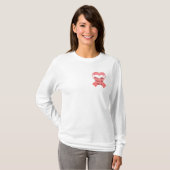 Pink Ribbon Heart Shirt (Voorkant volledig)