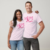 Pink Ribbon HOPE Borstkanker Awareness T-shirt (Unisex)