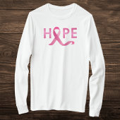 Pink Ribbon HOPE Borstkanker Awareness T-shirt
