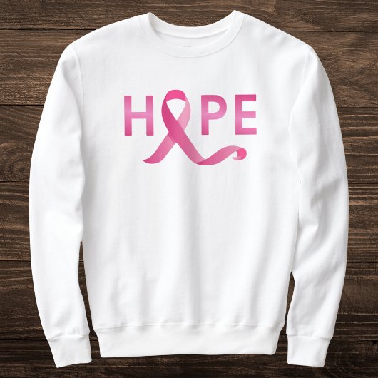 Pink Ribbon HOPE Borstkanker Awareness Trui