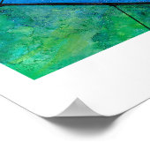 Pink Ribbon "Hope" Ekleberry Fine Art Poster (Hoek)