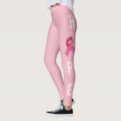 PINK RIBBON HOPE LEGGINS by OASOTA Leggings (Links)