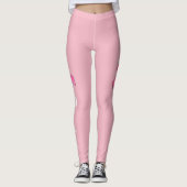 PINK RIBBON HOPE LEGGINS by OASOTA Leggings (Voorkant)