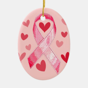 PINK RIBBON Ornament